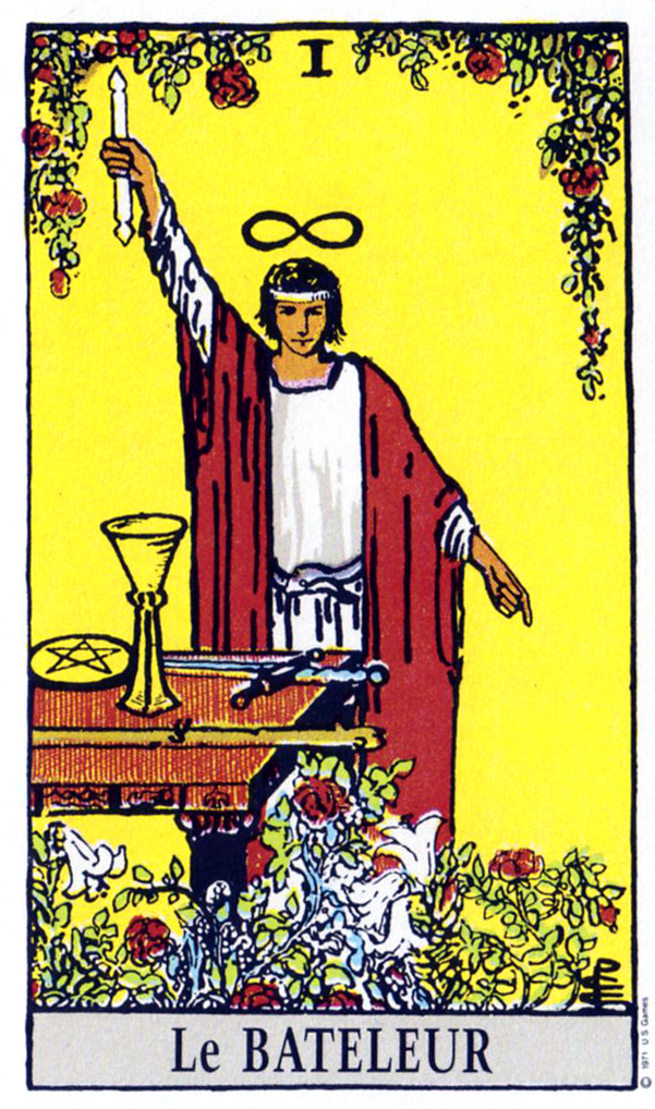 Histoires de cartes: Waite Tarot : Bateleur